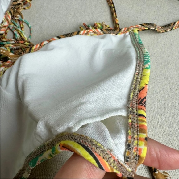 ⭐️NWT⭐️ RVCA "Yatzi" Boho Fringe one-piece swimsuit - Size: S - Picture 16 of 16